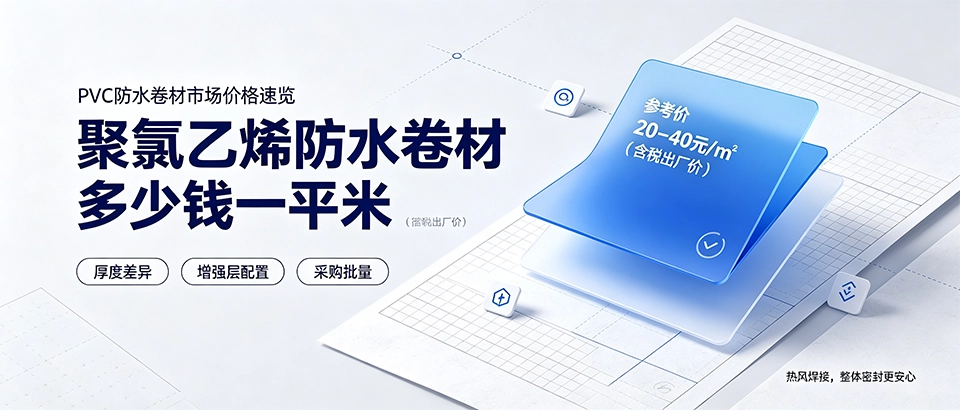 聚氯乙烯防水卷材多少钱一平米｜2026年价格参数及选购技巧详解