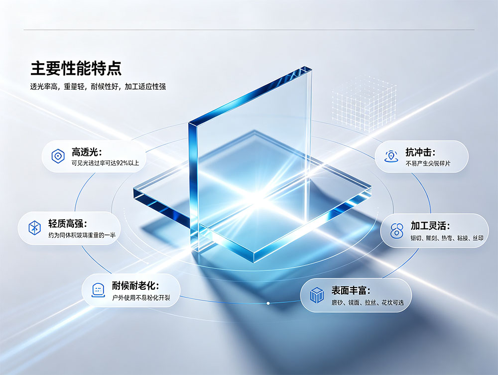 亚克力片材_PMMA有机玻璃板_透明彩色板材定制加工厂家