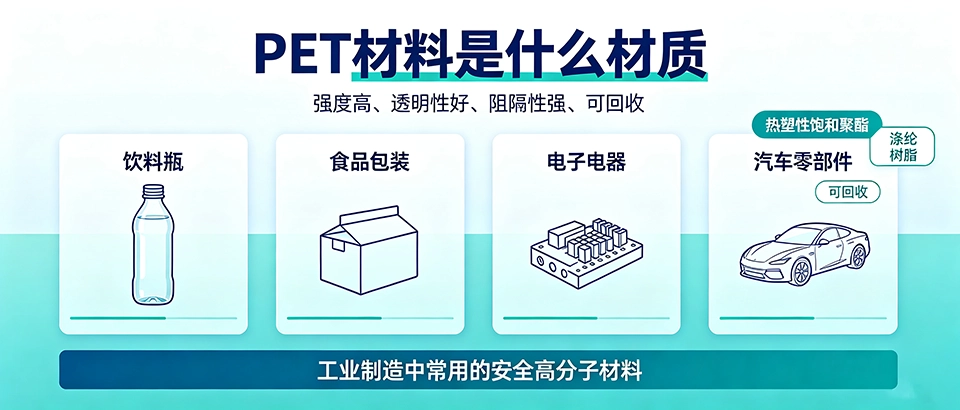 PET材料是什么材质？特性、用途与选型指南