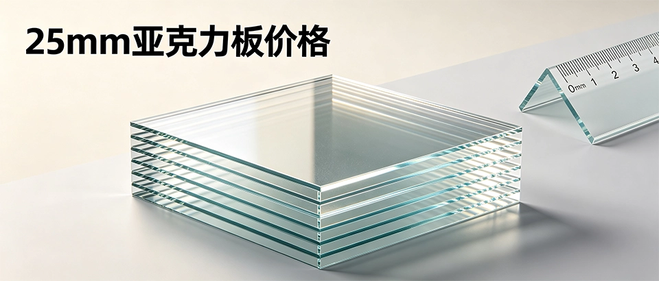 25mm亚克力板价格？一文看懂选型误区与避坑指南