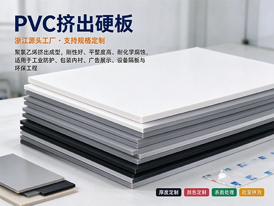 PVC挤出硬板_食品级/工业级PVC硬质板材_浙江源头工厂定制
