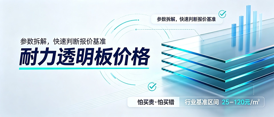 耐力透明板价格？影响因素、厚度价格对比与选购指南