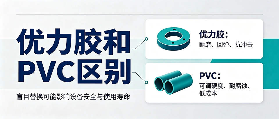 优力胶和PVC区别？性能、用途与选型科普