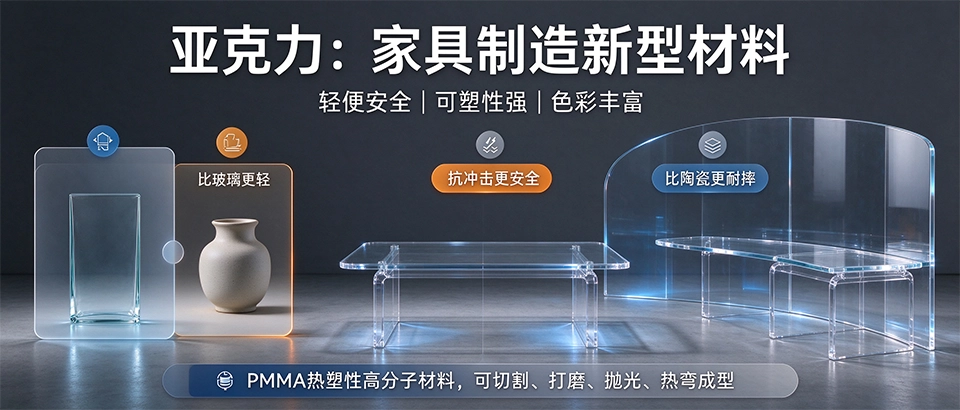 亚克力 家具制造新型材料