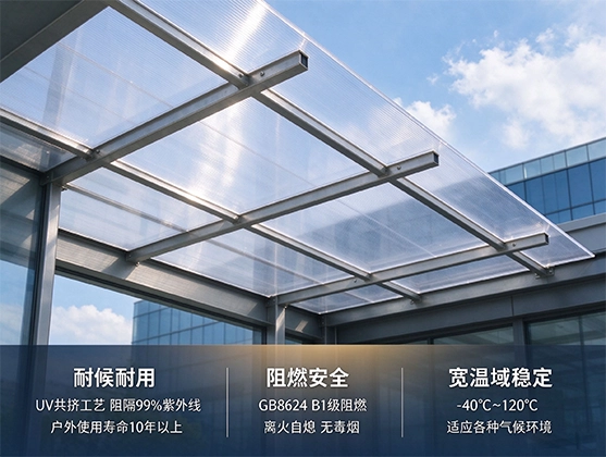 PC透明耐力板_聚碳酸酯实心板_源头工厂直销
