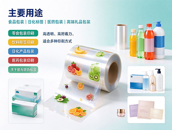 UV印刷OPP片材_印刷级OPP基材_源头工厂定制