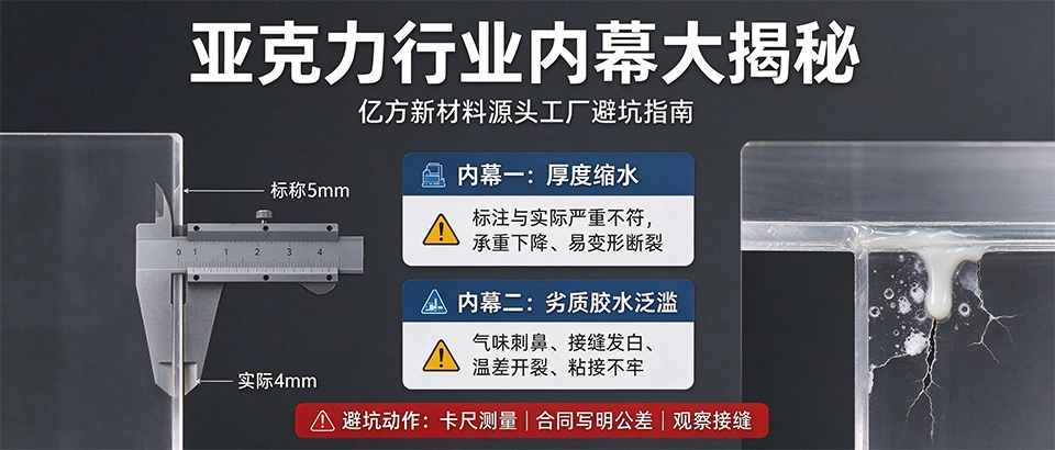 亚克力行业内幕大揭秘 亚克力行业内幕大揭秘