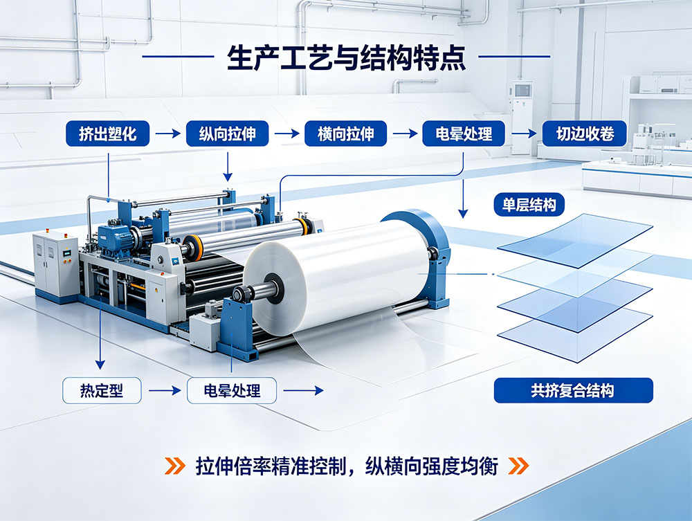 OPP片材_食品级印刷包装级OPP片材厂家_透明OPP薄膜片材定制源头工厂