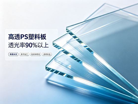 高透PS塑料板_高透明聚苯乙烯板_灯箱照明级PS板