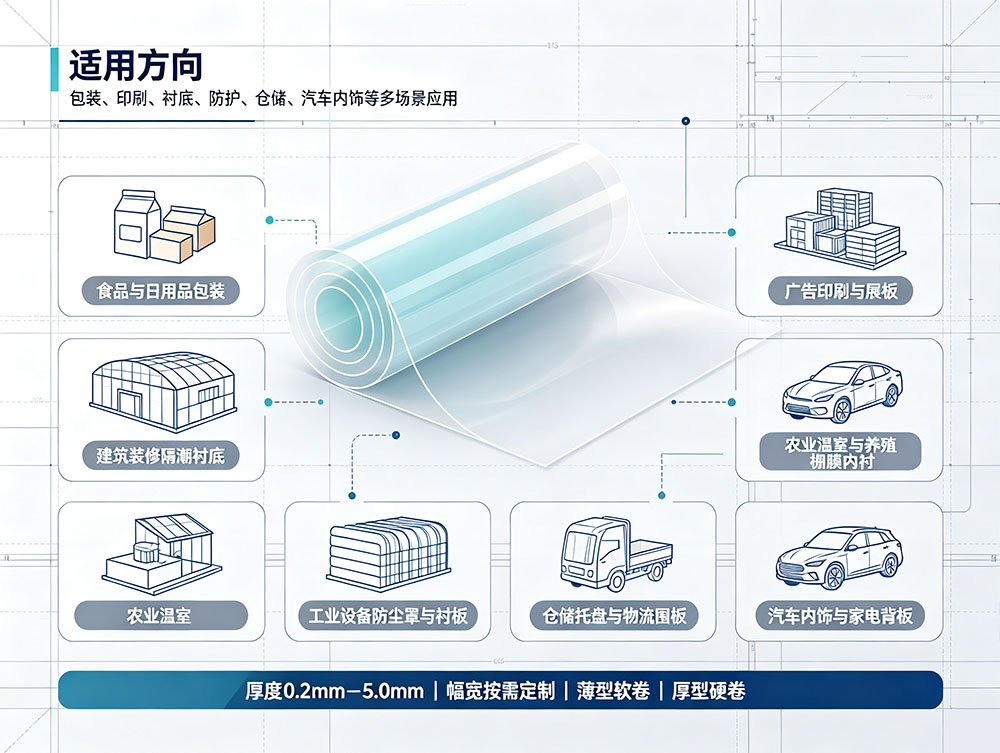 PP卷材_PP塑料卷材_聚丙烯卷材厂家_食品级工业级PP片材卷材批发