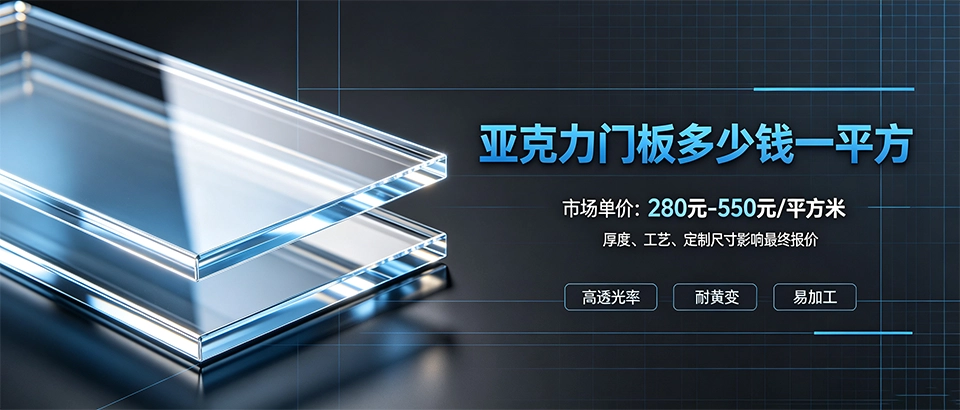 亚克力门板多少钱一平方？PET、PVC材质对比与选购技巧