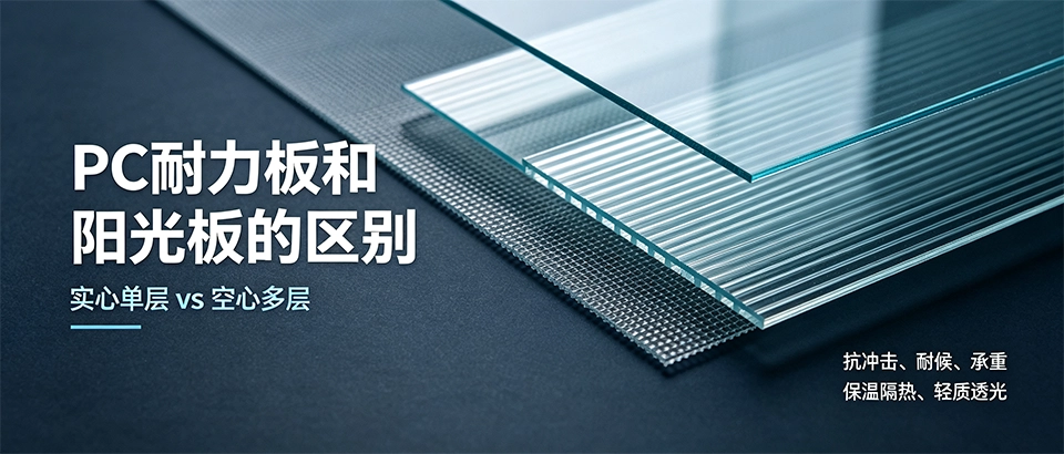 PC耐力板和阳光板的区别｜性能参数与选购技巧一文看懂