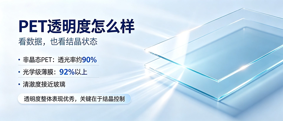 PET透明度怎么样？透光率与雾化原因解析