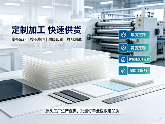 灯箱PC扩散片材_光学级PC扩散板_源头工厂定制直销