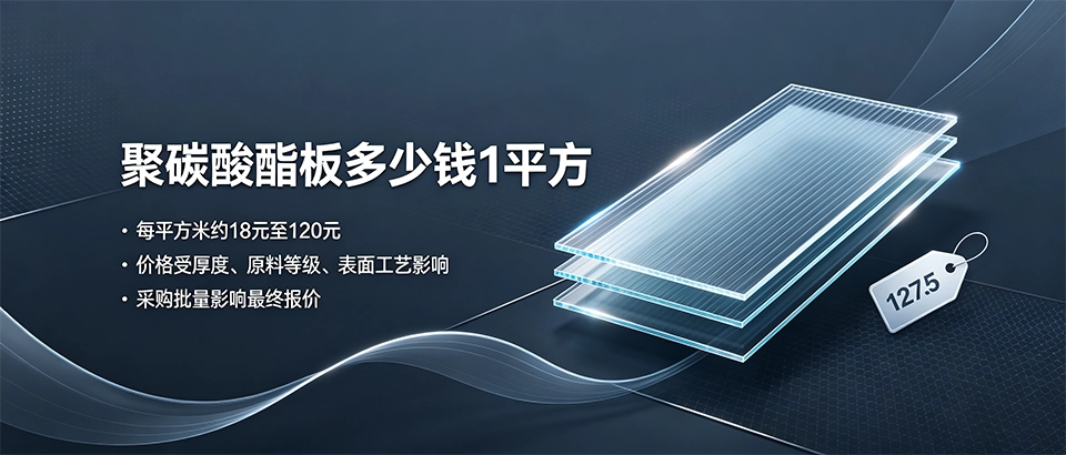 聚碳酸酯板多少钱1平方？价格影响因素与选购技巧