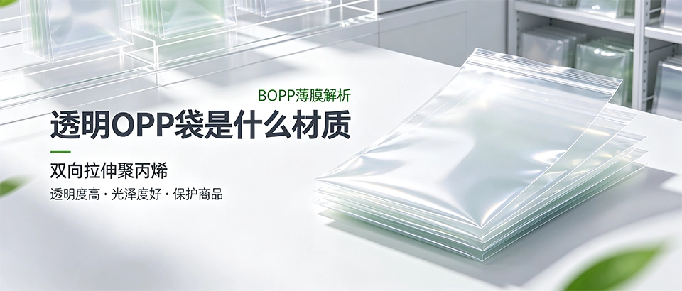 透明OPP袋是什么材质｜双向拉伸聚丙烯特性优缺点用途选购详解