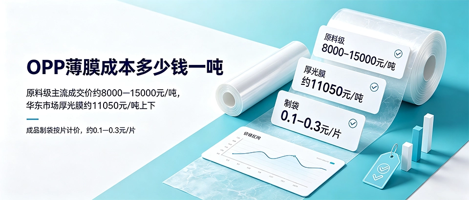 OPP薄膜成本多少钱一吨？性能参数用途与选购指南