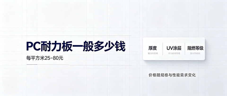 PC耐力板一般多少钱｜价格区间厚度选购干货一文看懂
