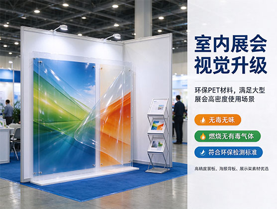 展会展板PET片材_环保阻燃印刷级PET板材_源头工厂定制