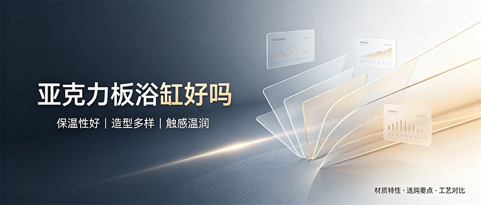 亚克力板浴缸好吗？选购技巧及材质对比解析