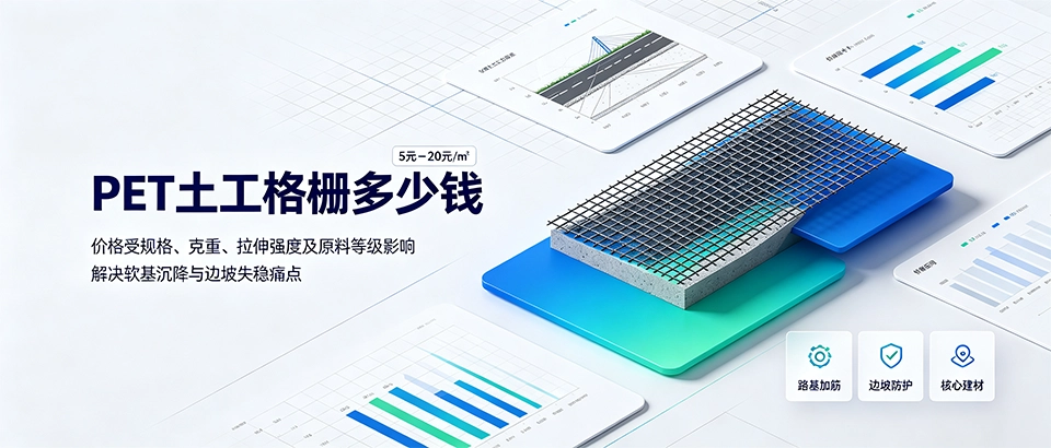 PET土工格栅多少钱｜规格参数与选购技巧详解