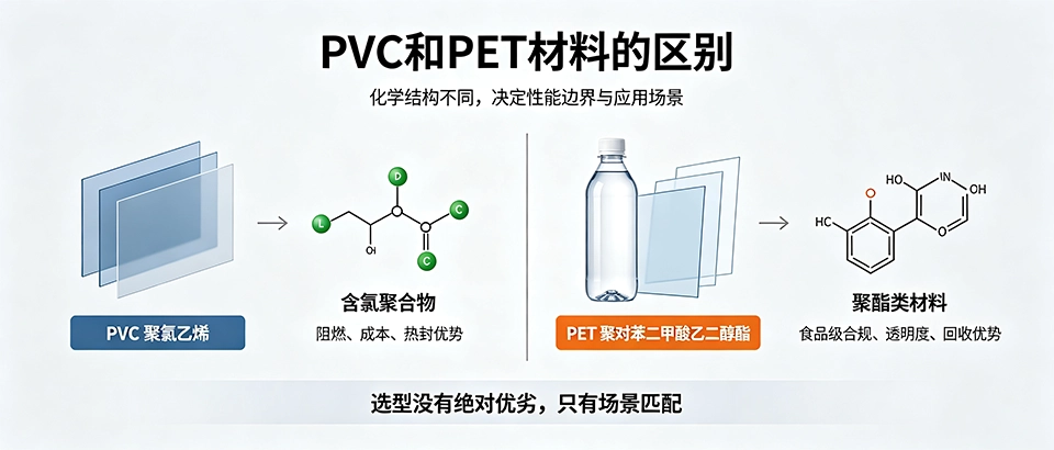 PVC和PET材料的区别｜塑料材质怎么选、哪个好