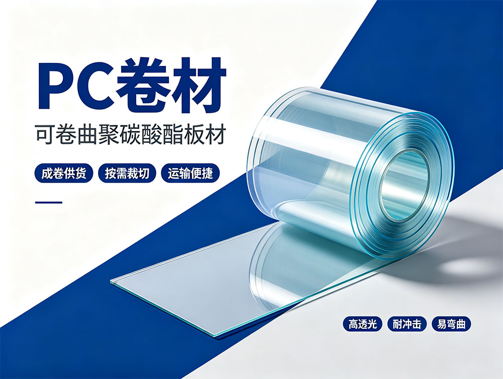 PC卷材_PC耐力板卷材_PC透明卷材厂家_源头工厂支持定制