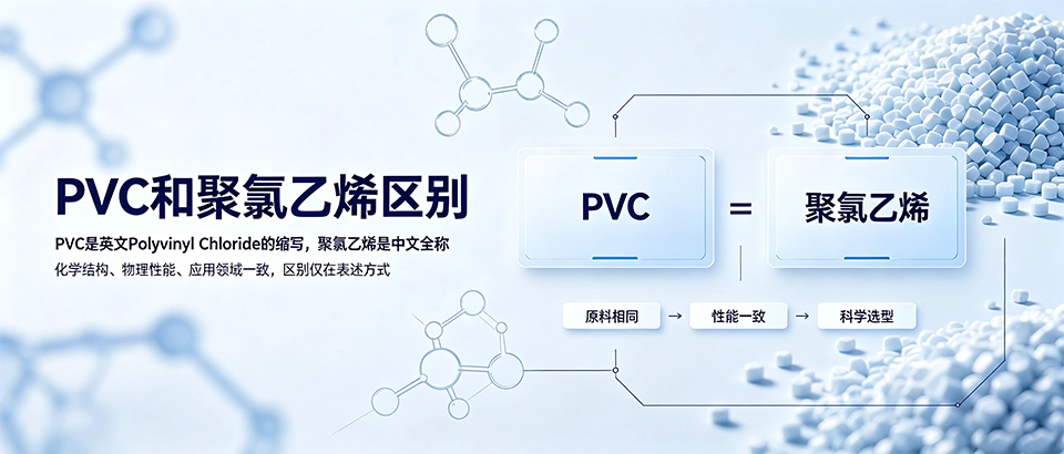 PVC和聚氯乙烯区别？一文看懂材质特性与选购技巧
