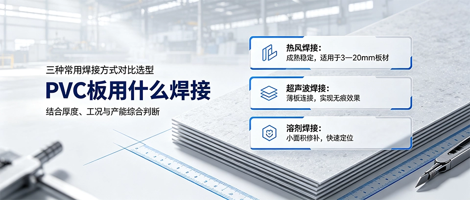 PVC板用什么焊接？热风焊接工艺与选购技巧