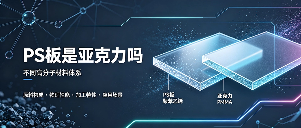 PS板是亚克力吗｜PS板与亚克力材质区别、性能参数对比、选购注意事项