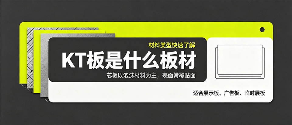 kt板是什么板材？特性、种类与选购指南详解