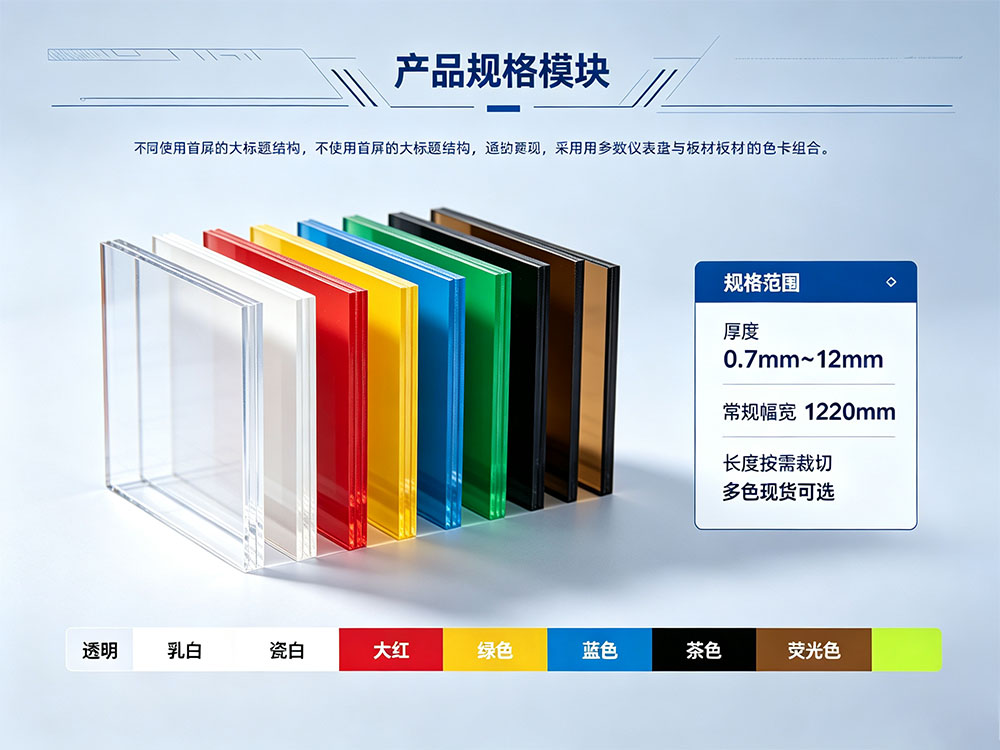 PS有机片_PS有机板_GPPS灯箱板厂家_透明彩色PS板材定制