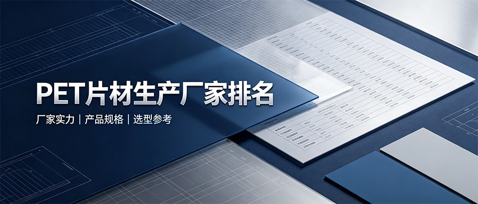 PET片材生产厂家排名｜怎么筛选靠谱PET片材供货厂商