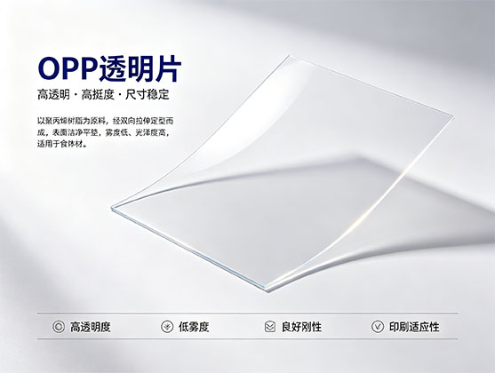 OPP透明片_OPP透明薄膜_食品级包装印刷OPP片材