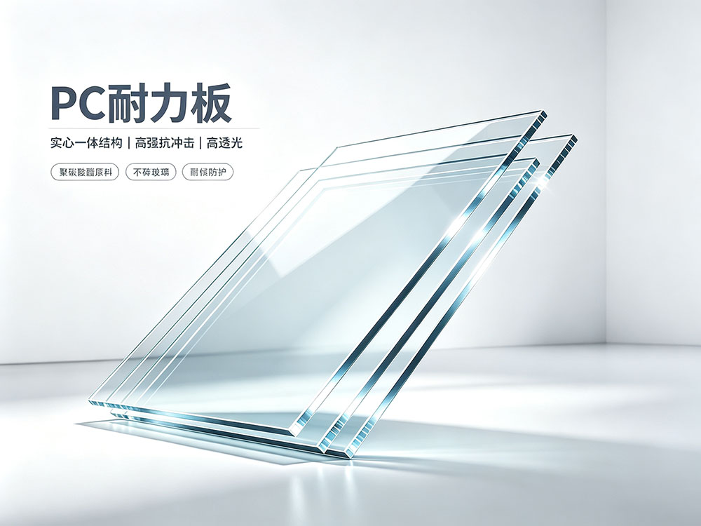 PC耐力板_聚碳酸酯实心板厂家_透明防砸耐力板_源头工厂直供