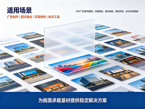 广告喷绘PET面板_高清喷绘级PET板材_源头工厂定制
