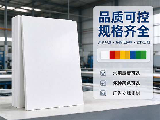 广告立牌PVC板材_源头工厂直销_环保耐用易加工