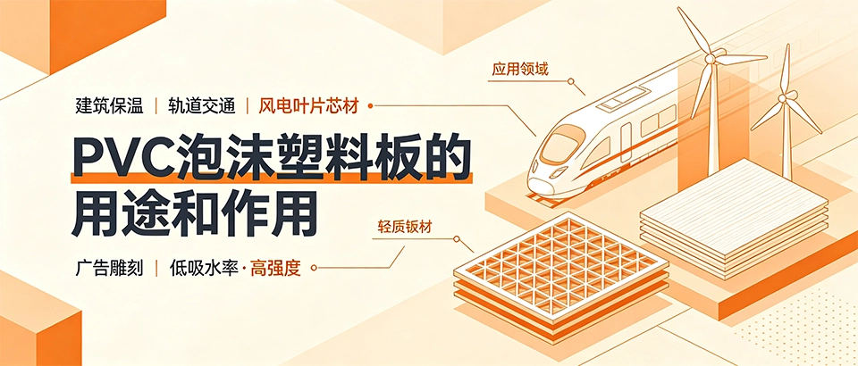 PVC泡沫塑料板的用途和作用｜特性、性能参数、选购详解