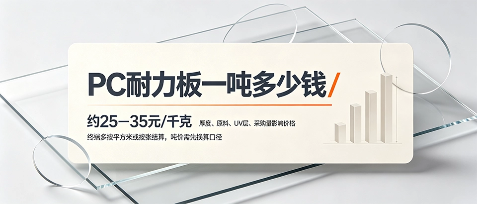 PC耐力板一吨多少钱：性能参数、用途与选购技巧