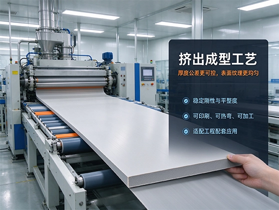 PVC挤出硬板_食品级/工业级PVC硬质板材_浙江源头工厂定制