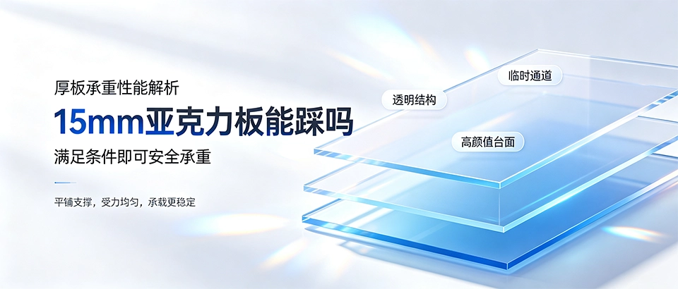 15mm亚克力板能踩吗｜承重参数与选购技巧详解