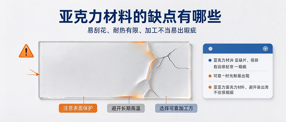 亚克力材料的缺点有哪些 亚克力材料的缺点有哪些