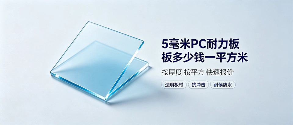 5毫米PC耐力板多少钱一平方米｜选购指南与价格解析
