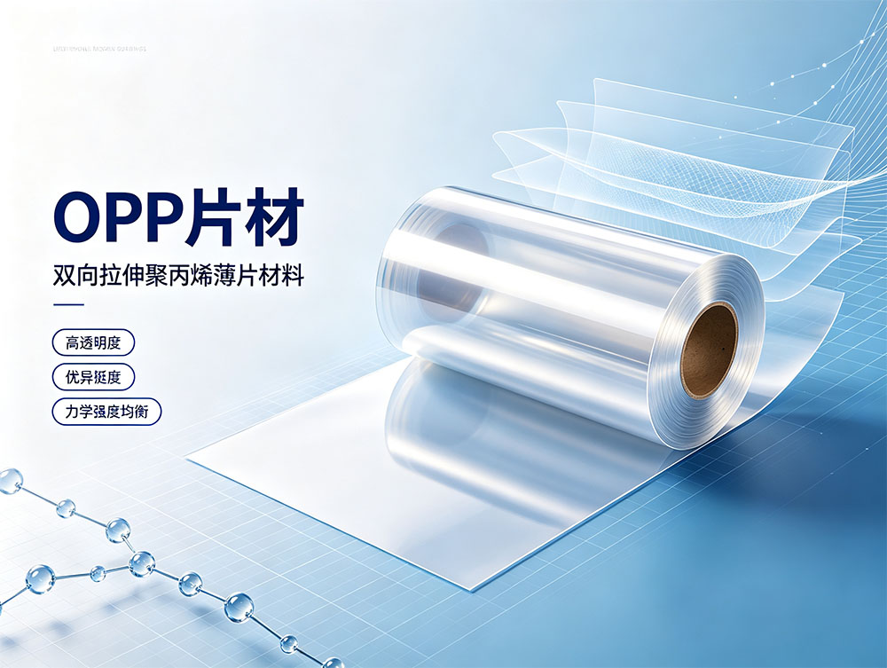 OPP片材_食品级印刷包装级OPP片材厂家_透明OPP薄膜片材定制源头工厂