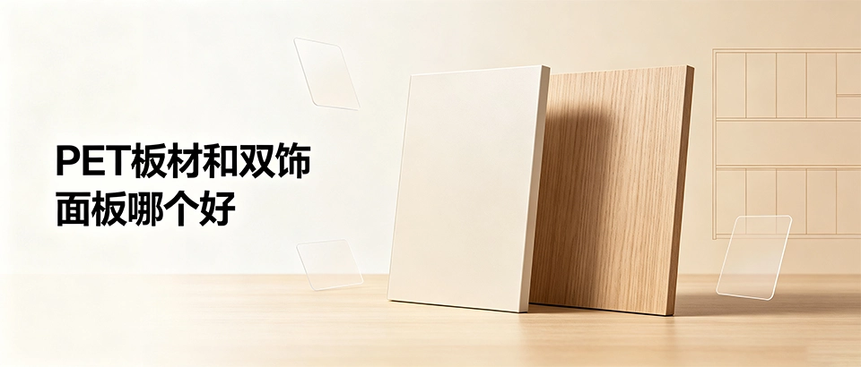 PET板材和双饰面板哪个好-选型对比避坑指南