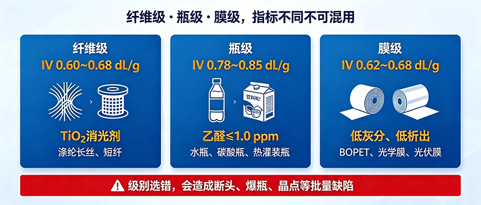 PET聚酯切片的用途有哪些 PET聚酯切片的用途有哪些