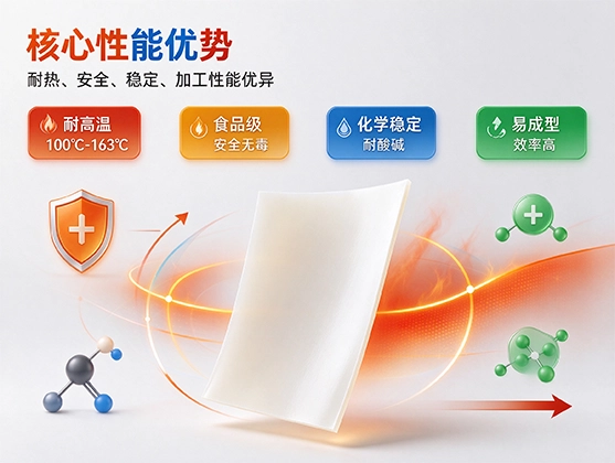 PP耐高温片材_食品级工业级源头工厂直供