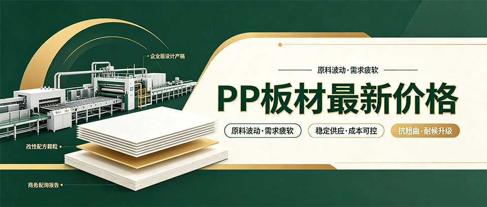 PP板材最新价格｜2026年行情走势与选购干货解析
