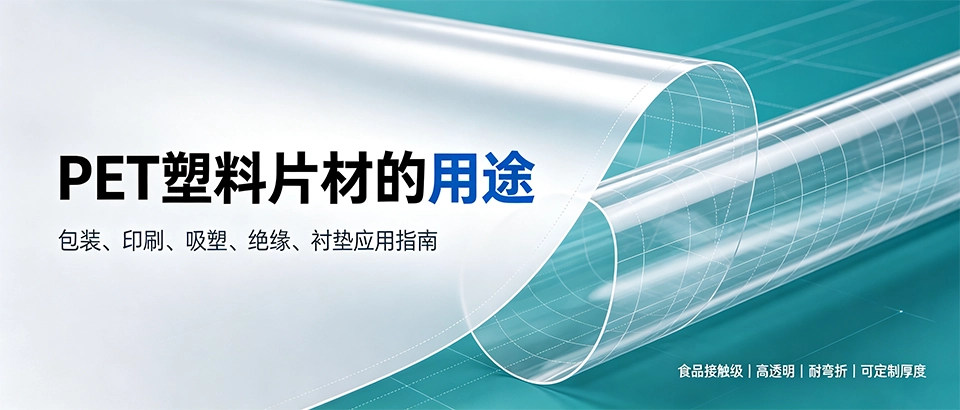 PET塑料片材的用途｜包装印刷吸塑绝缘行业应用指南
