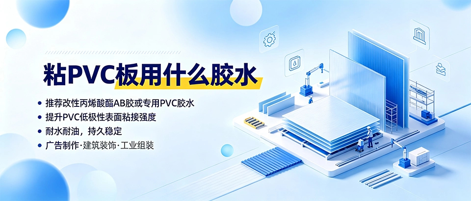 粘PVC板用什么胶水？特性材质优势选购指南